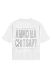 T-Shirt "AMMO" CHI'T'SAP White/Glitter