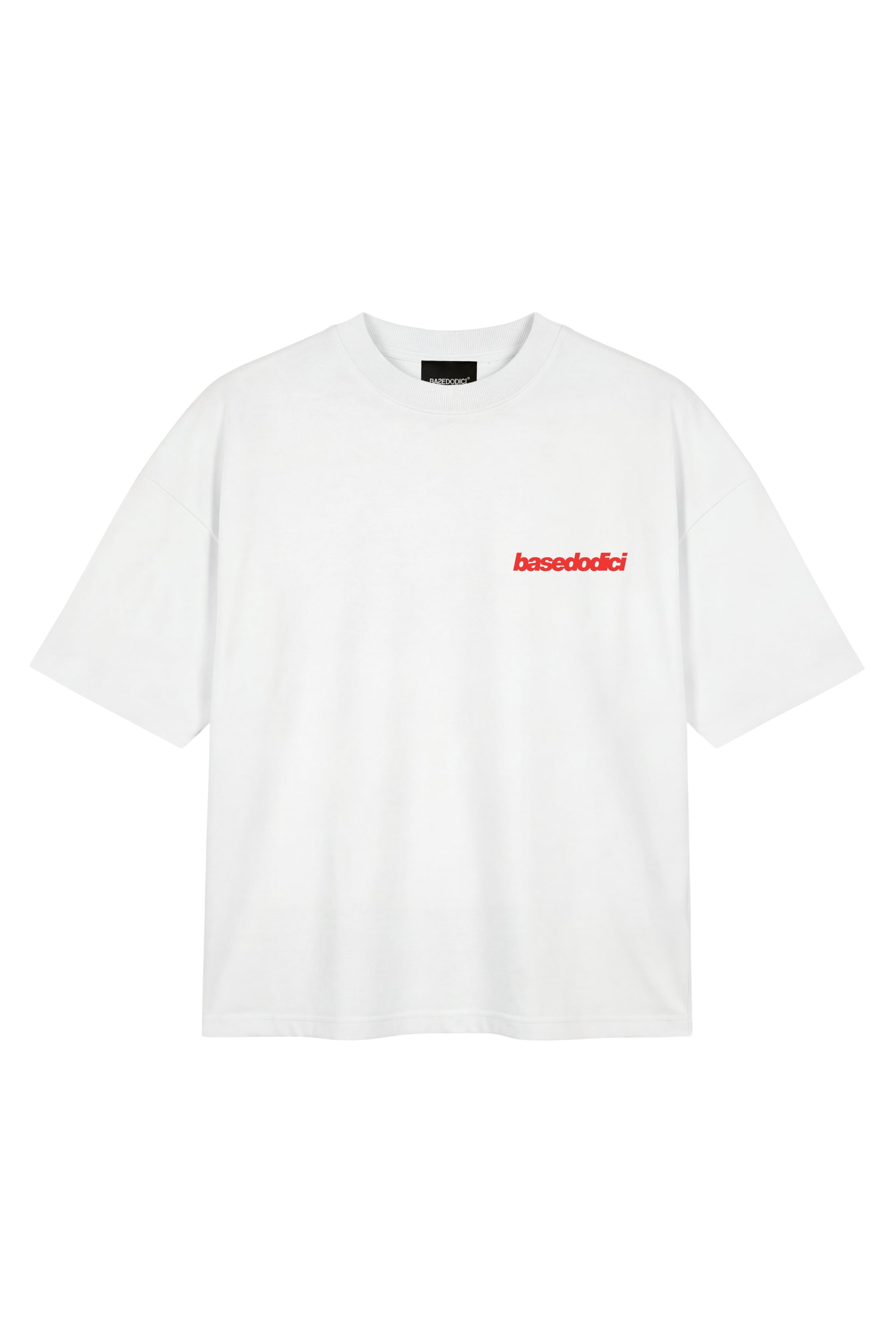 "CRUEL SEASON" T-Shirt Italian White/Red