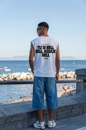 Tank "AMMO COUTURE" TU SI BELL BELL White/Black
