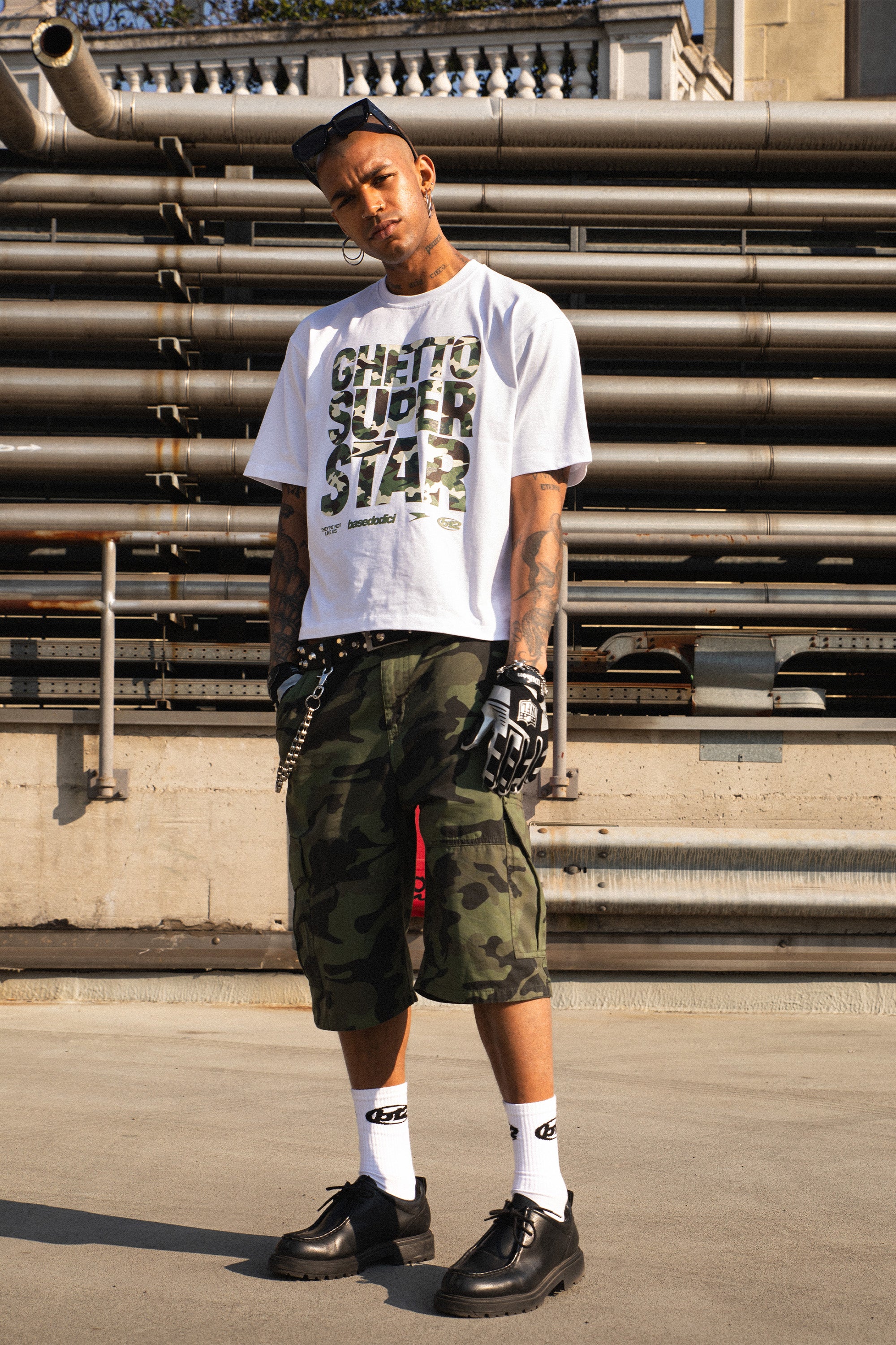 T-Shirt “CRUEL SEASON” Ghetto White