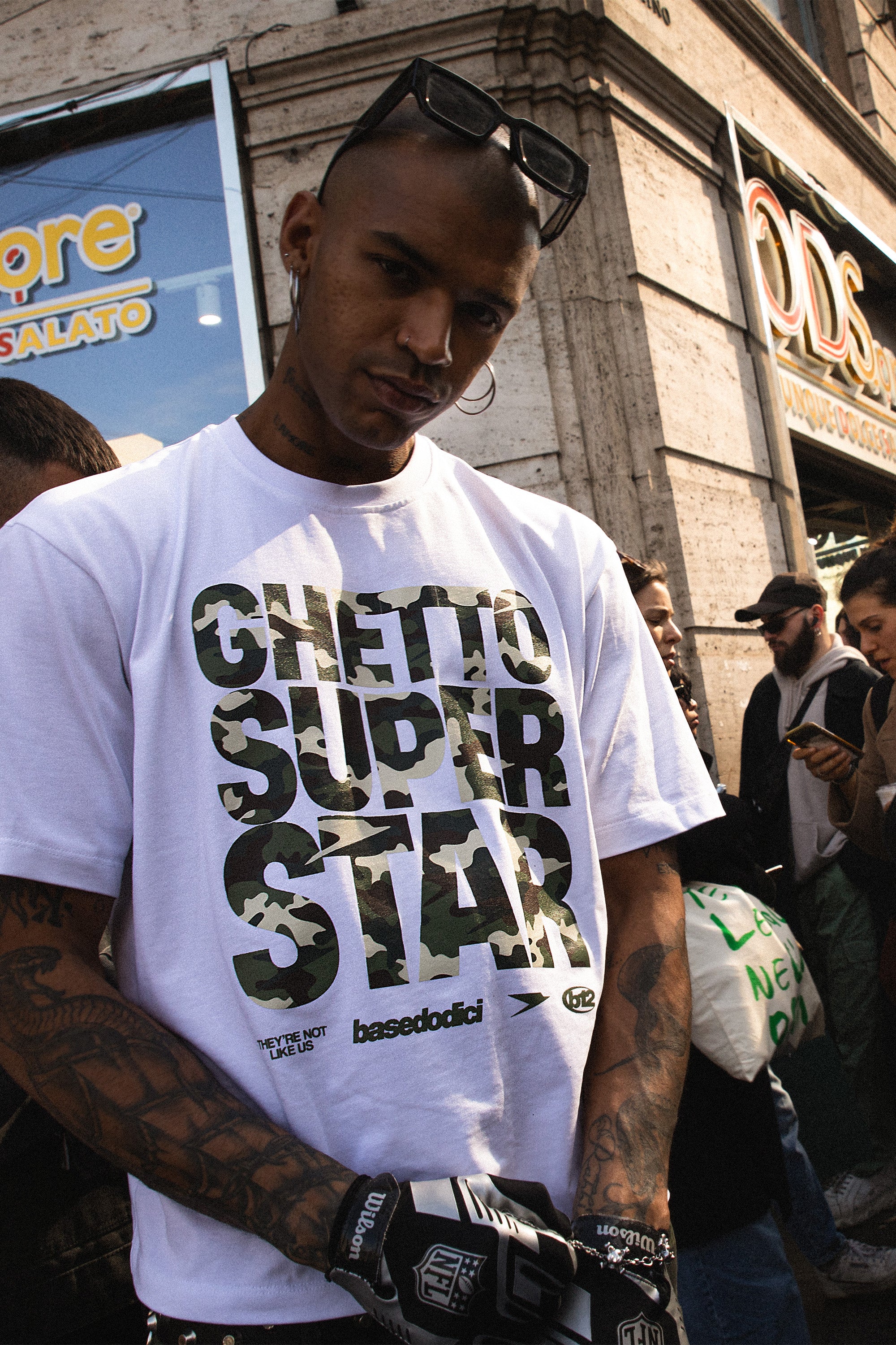 T-Shirt “CRUEL SEASON” Ghetto White