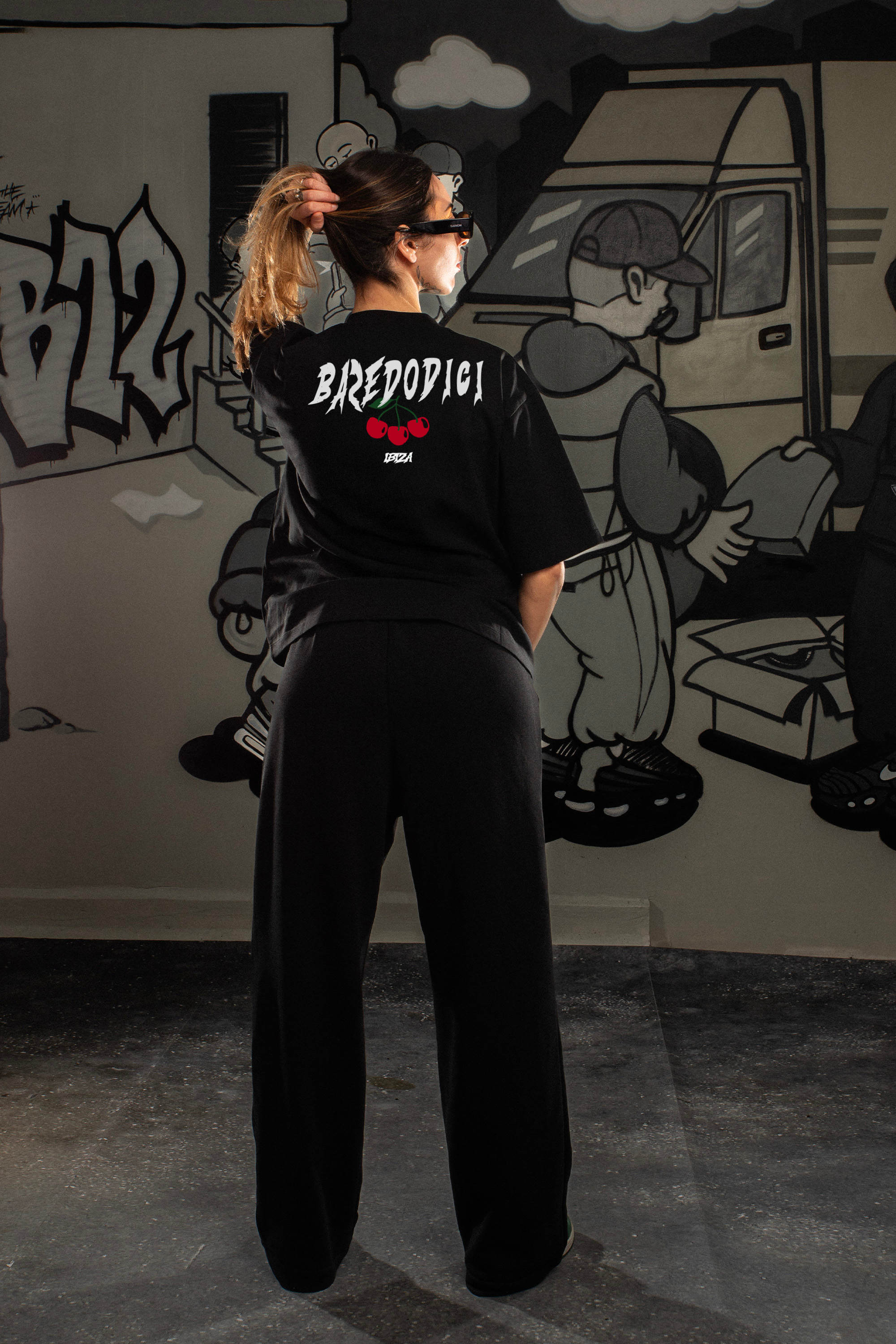 T-Shirt “IBIZA" Black