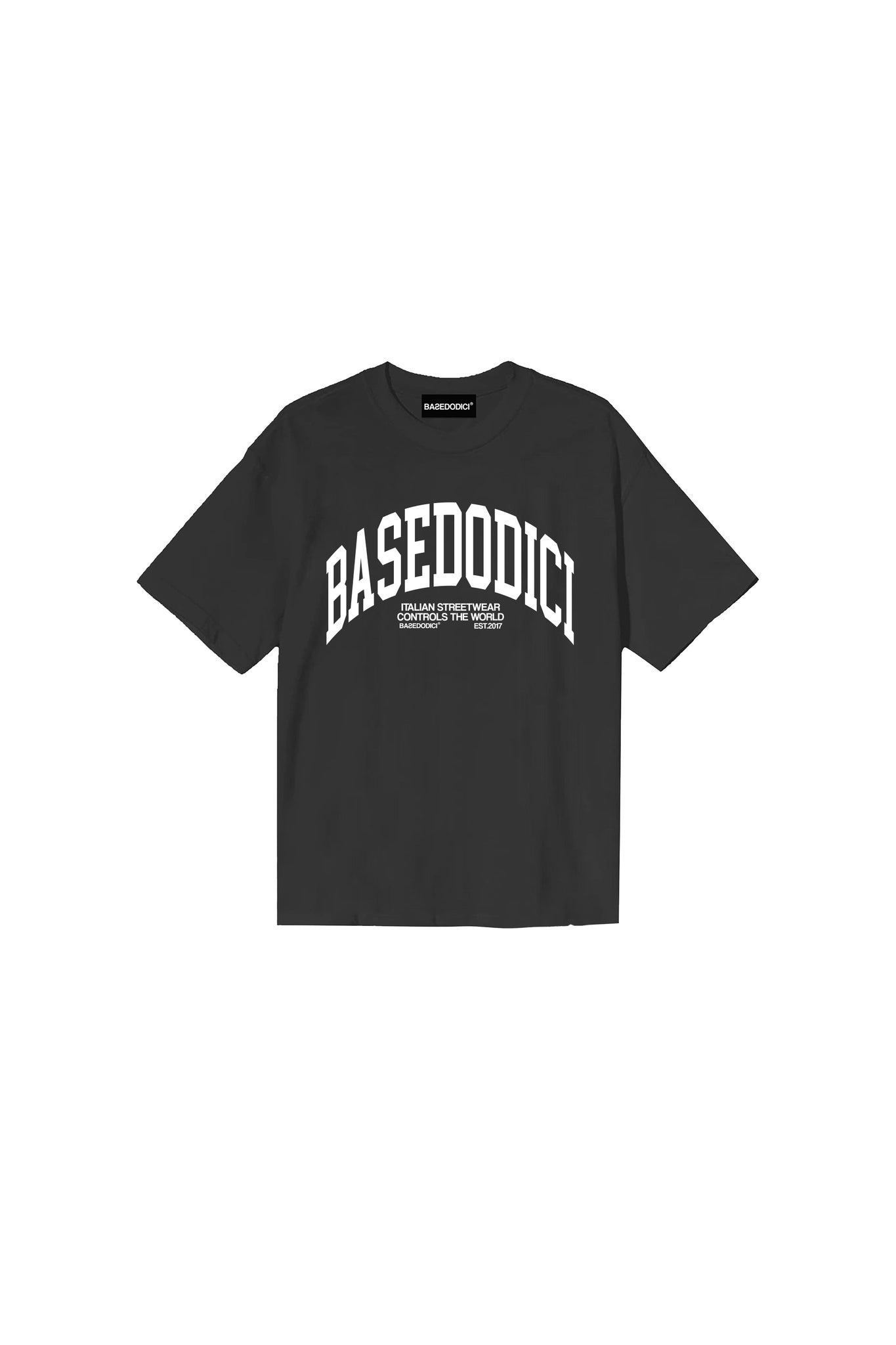 “FORSUMMER” T-Shirt ArcLogo Black