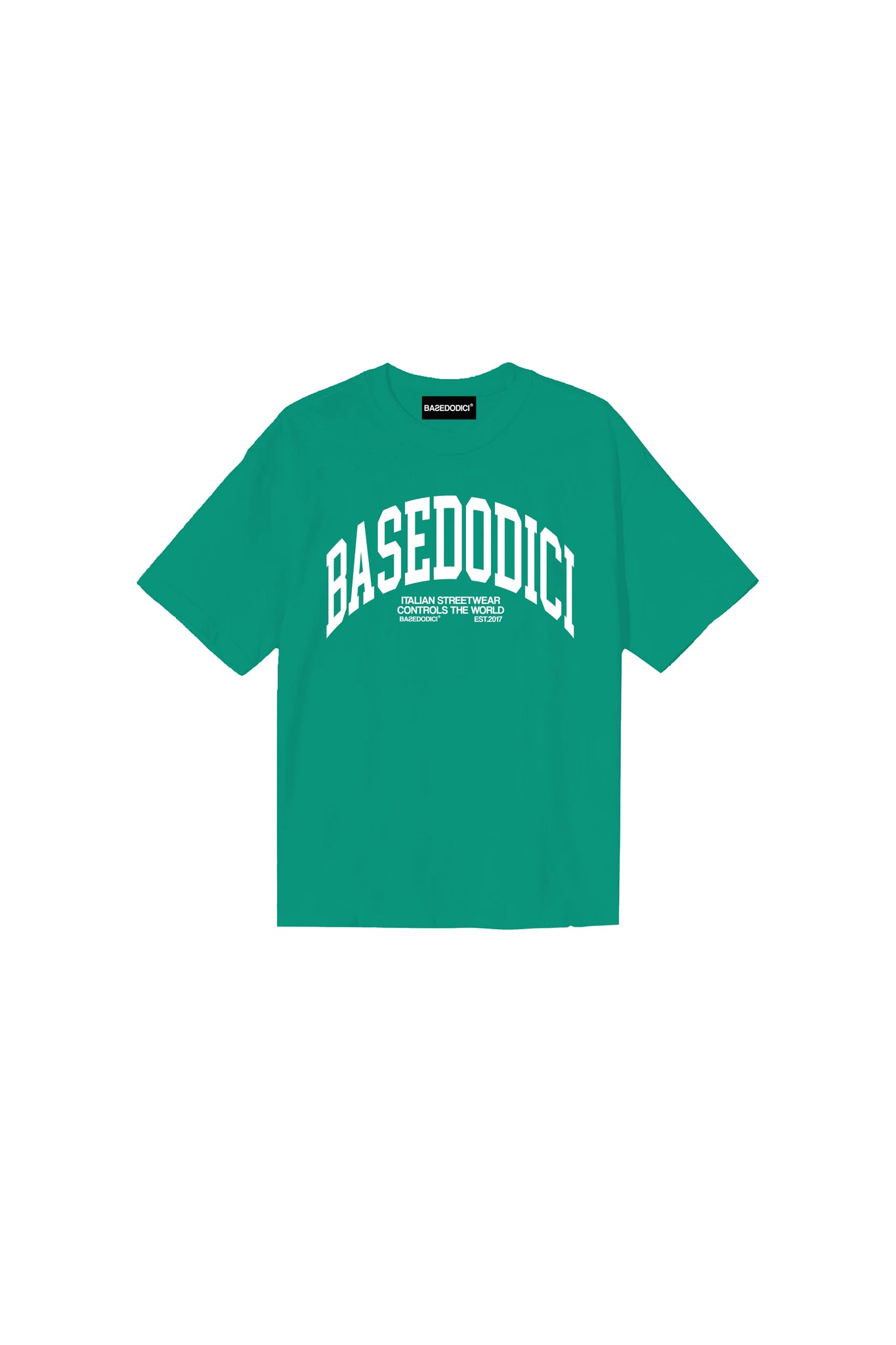 “FORSUMMER” T-Shirt ArcLogo Water Green