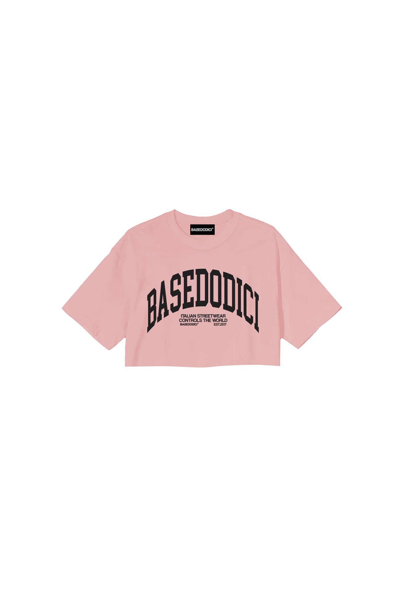 Crop T-Shirt “FORSUMMER” Pink