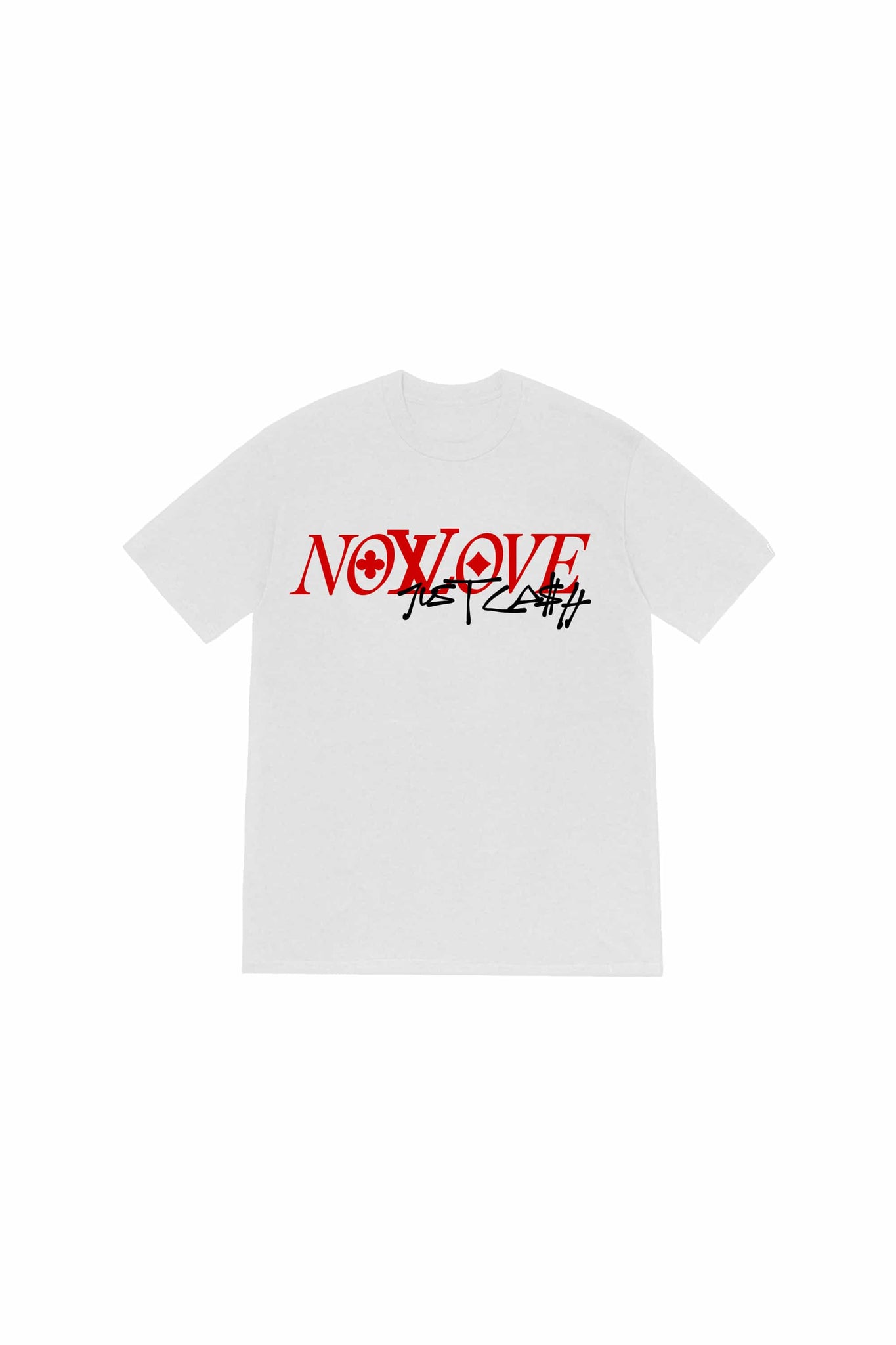 "DLT-4.0" NoLove White T-Shirt