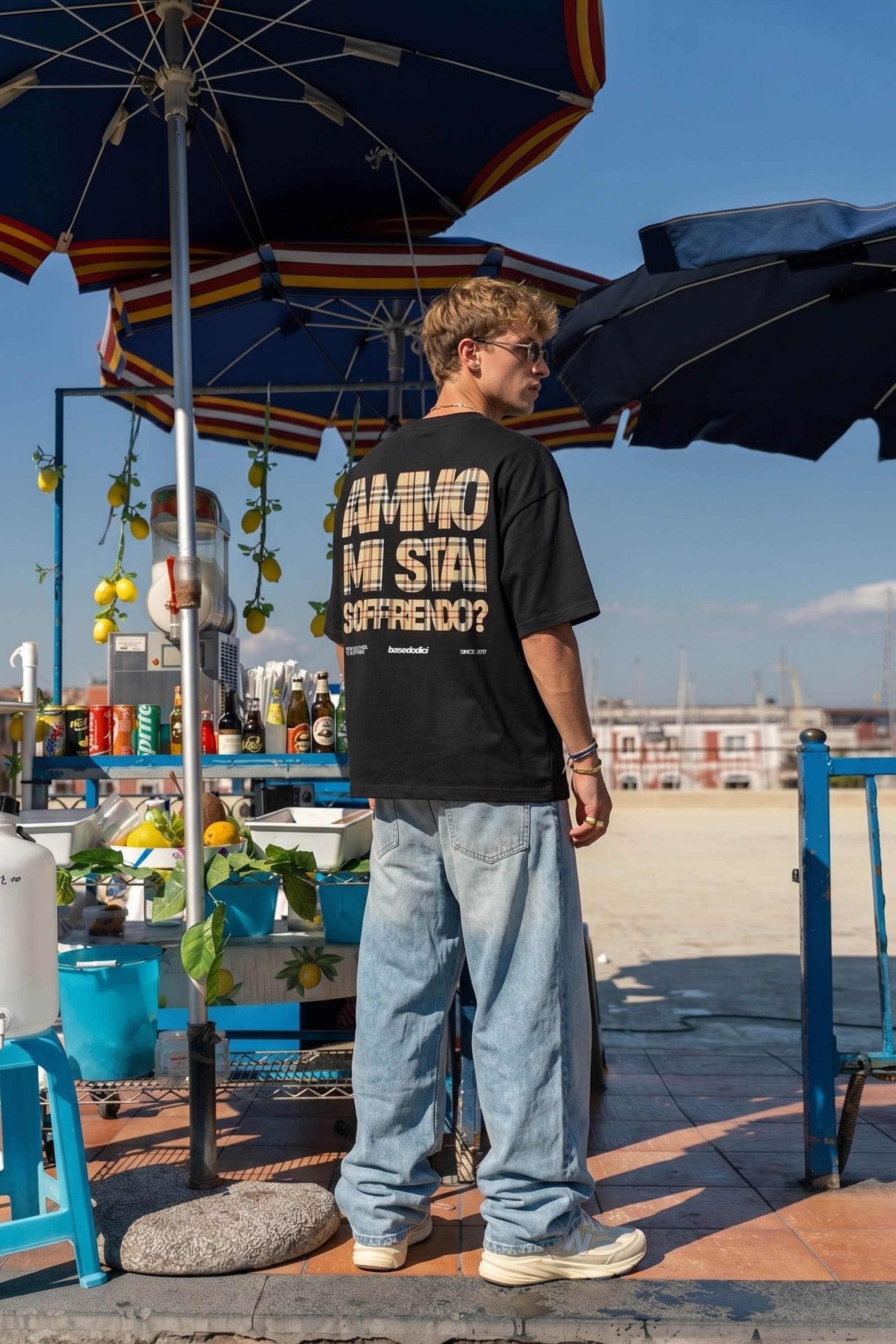 T-Shirt "AMMO COUTURE" MiStaiSoffrendo Black/Burby