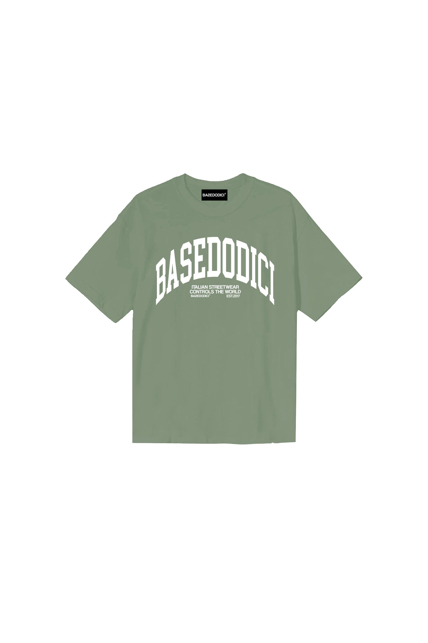“FORSUMMER” ArcLogo Green T-Shirt