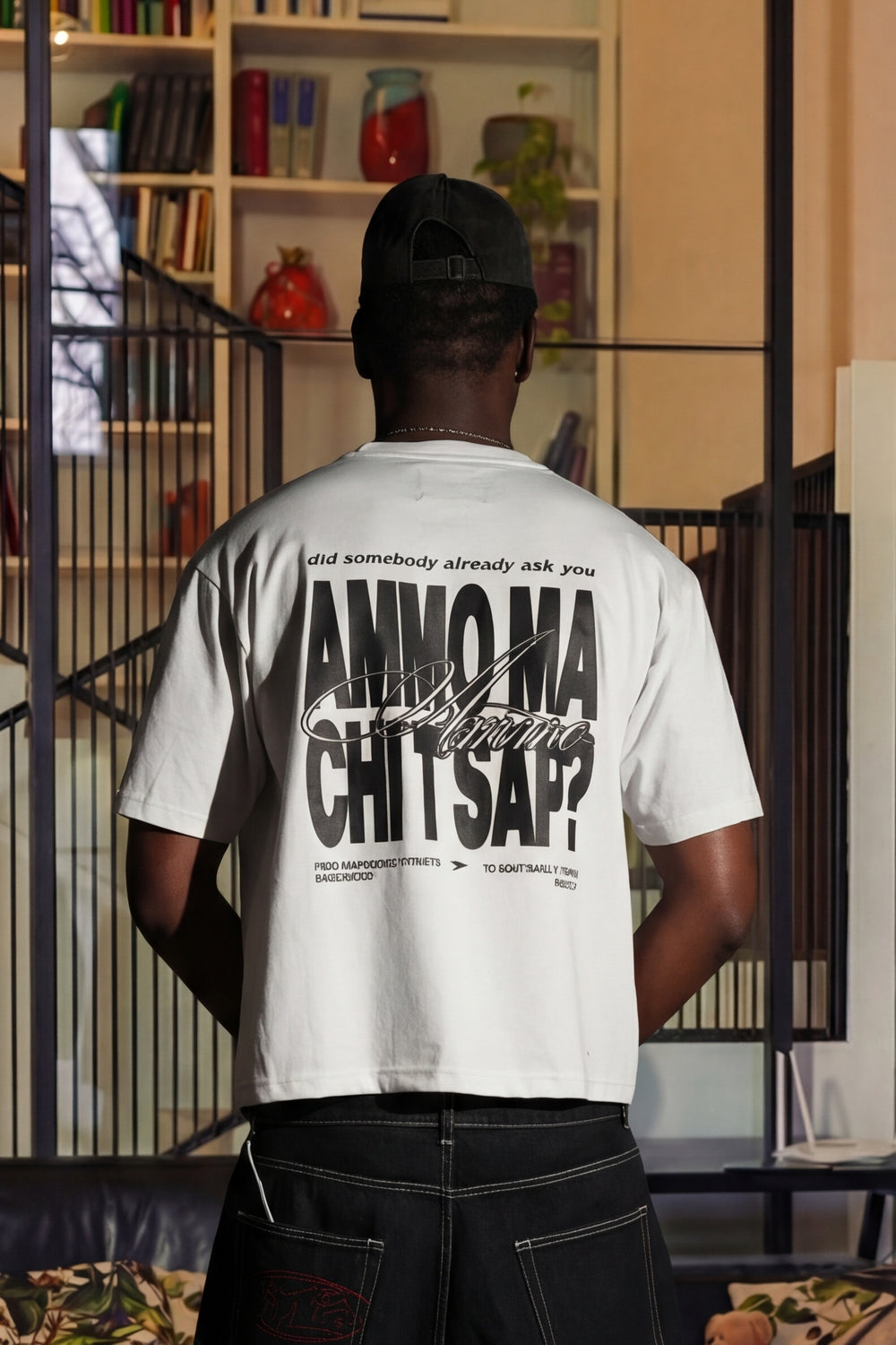 T-Shirt "AMMO" CHI'T'SAP White/BasicScript