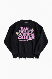 Knitwear "THE NOISE" Fav Brands Black/Pink
