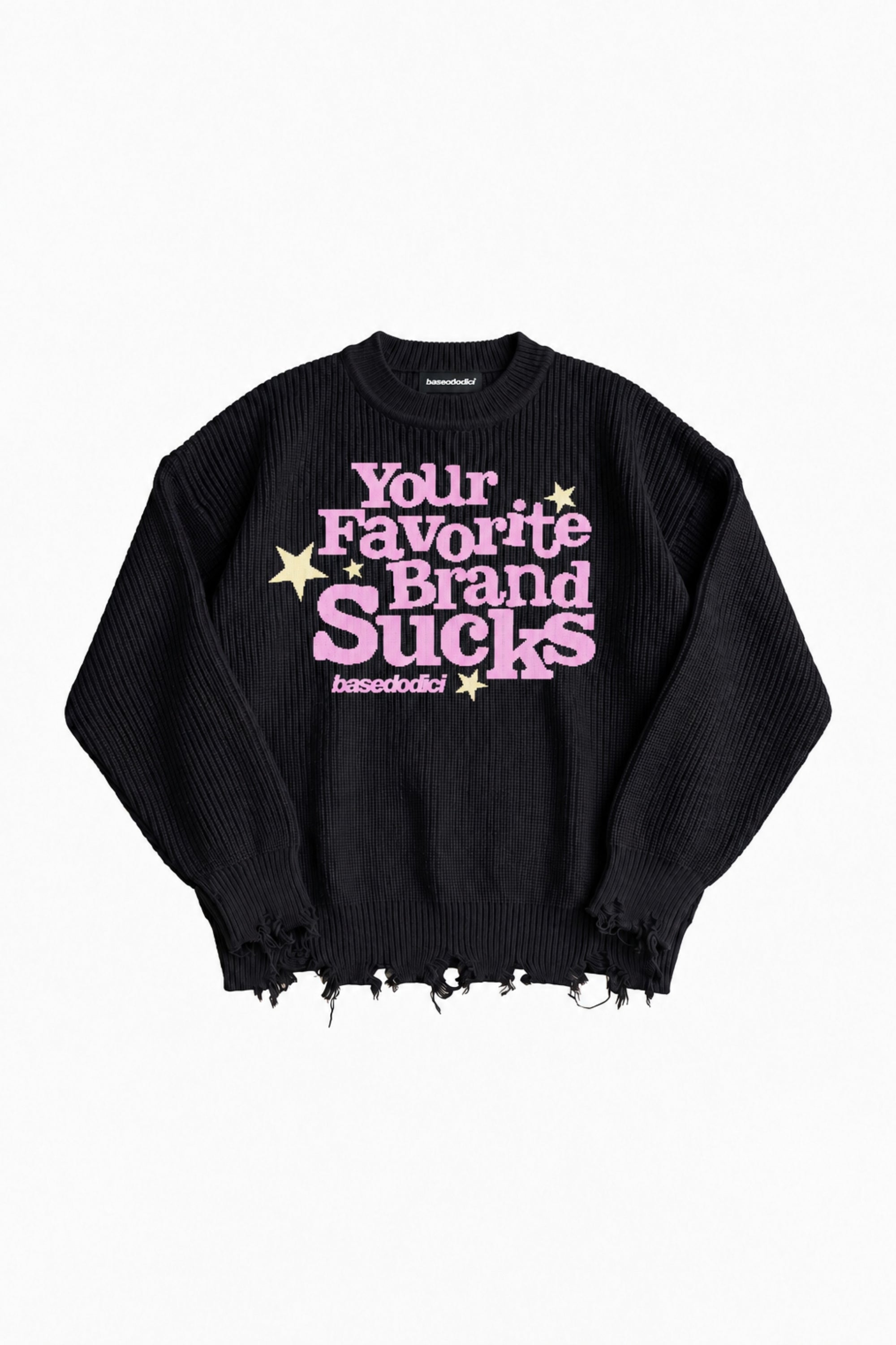 Knitwear "THE NOISE" Fav Brands Black/Pink