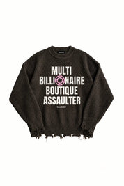 Knitwear "THE NOISE" Billionaire Brown/White