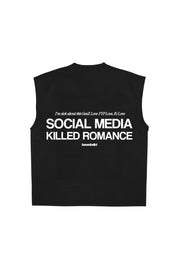 Tank "KILLED ROMANCE" Black