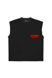Tank “KILLED ROMANCE” Black/Red 