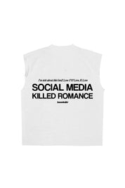 Tank “KILLED ROMANCE” White 