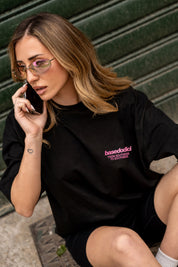 T-Shirt "AMMO COUTURE" CHI'T'SAP Black/Camo Pink