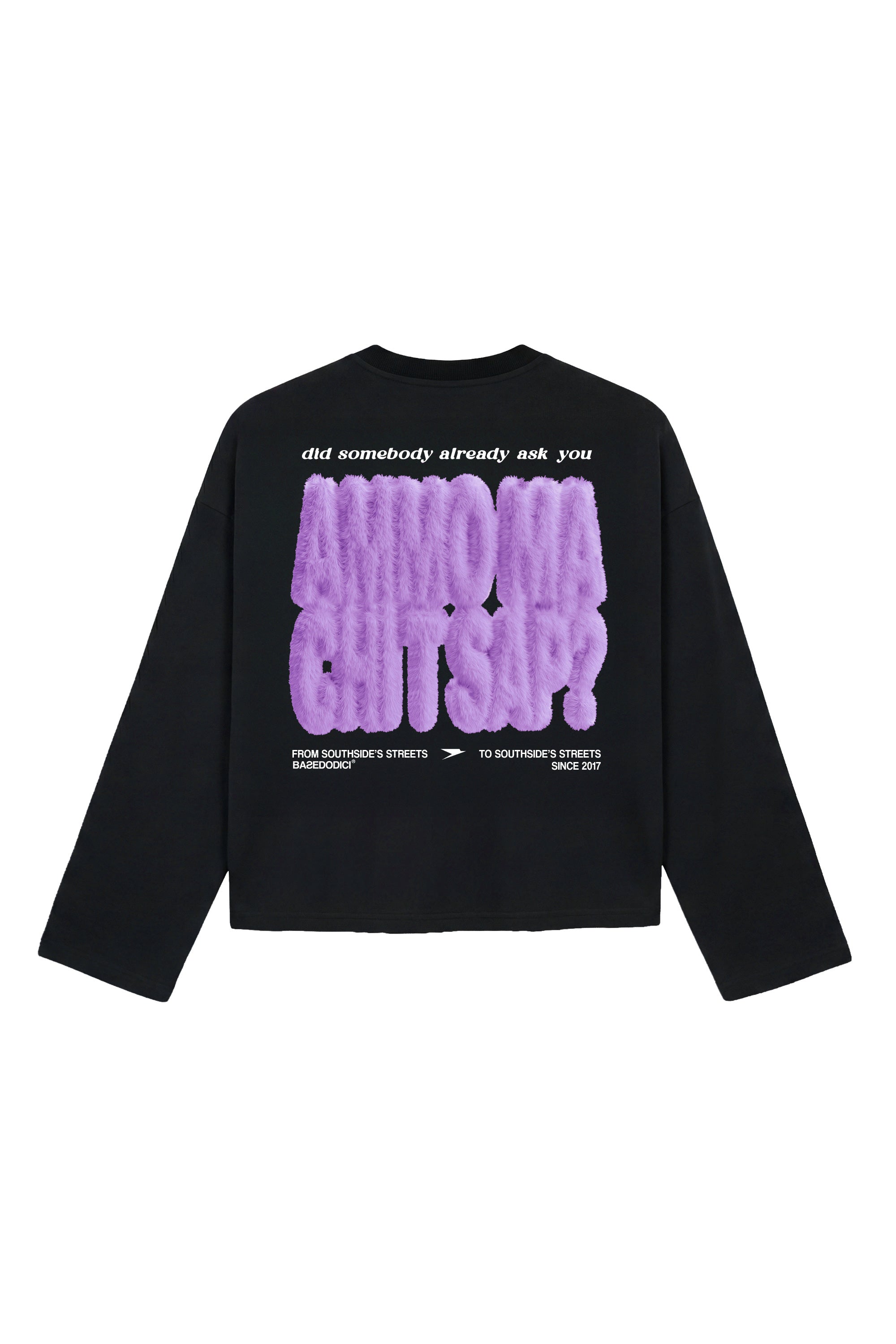 Longsleeve "AMMO" CHI'T'SAP Black/FurryPink