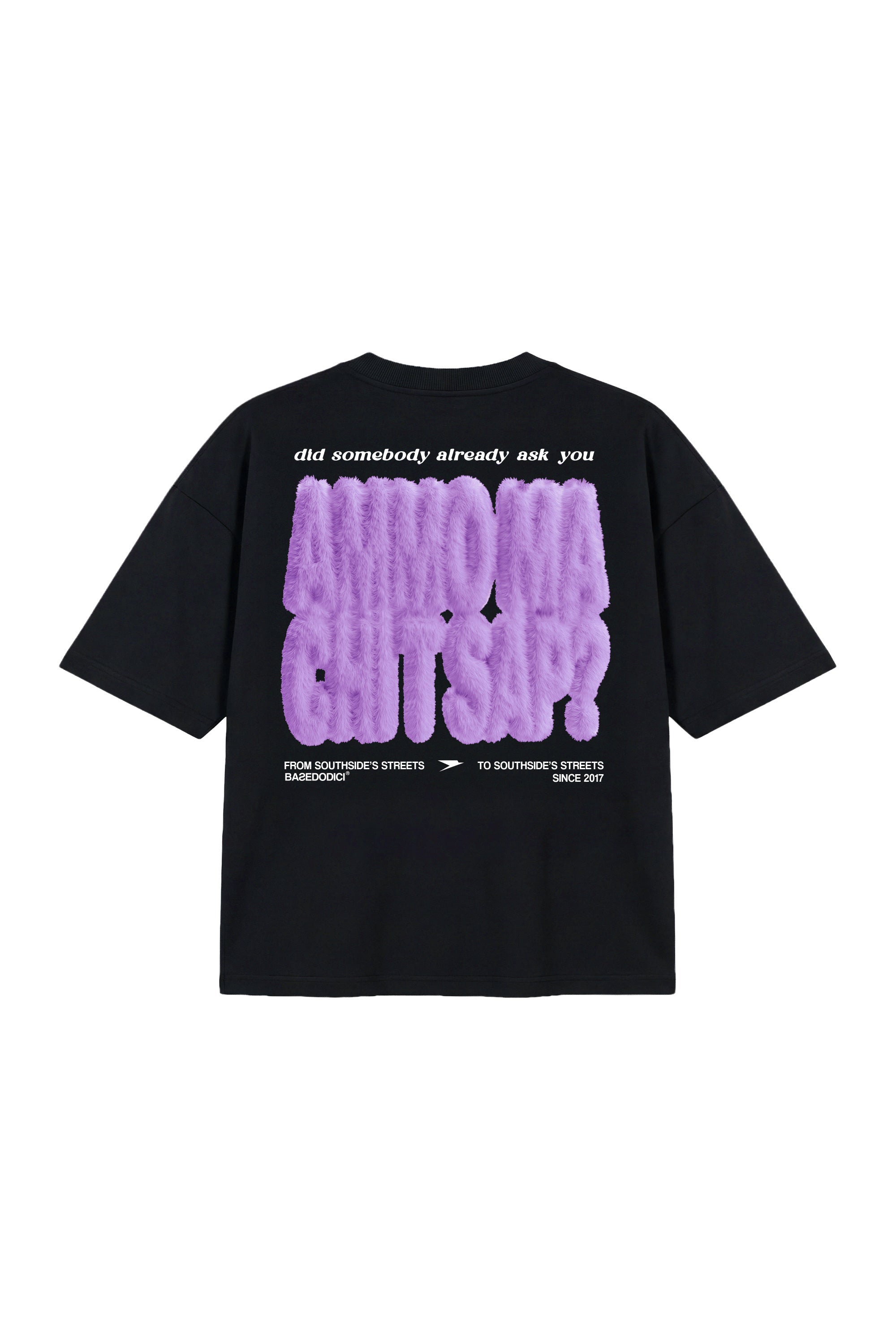 T-Shirt "AMMO" CHI'T'SAP Black/FurryPink