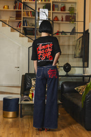 Bigall Denim "AMMO" CHI'T'SAP Dark Blue/Gloss