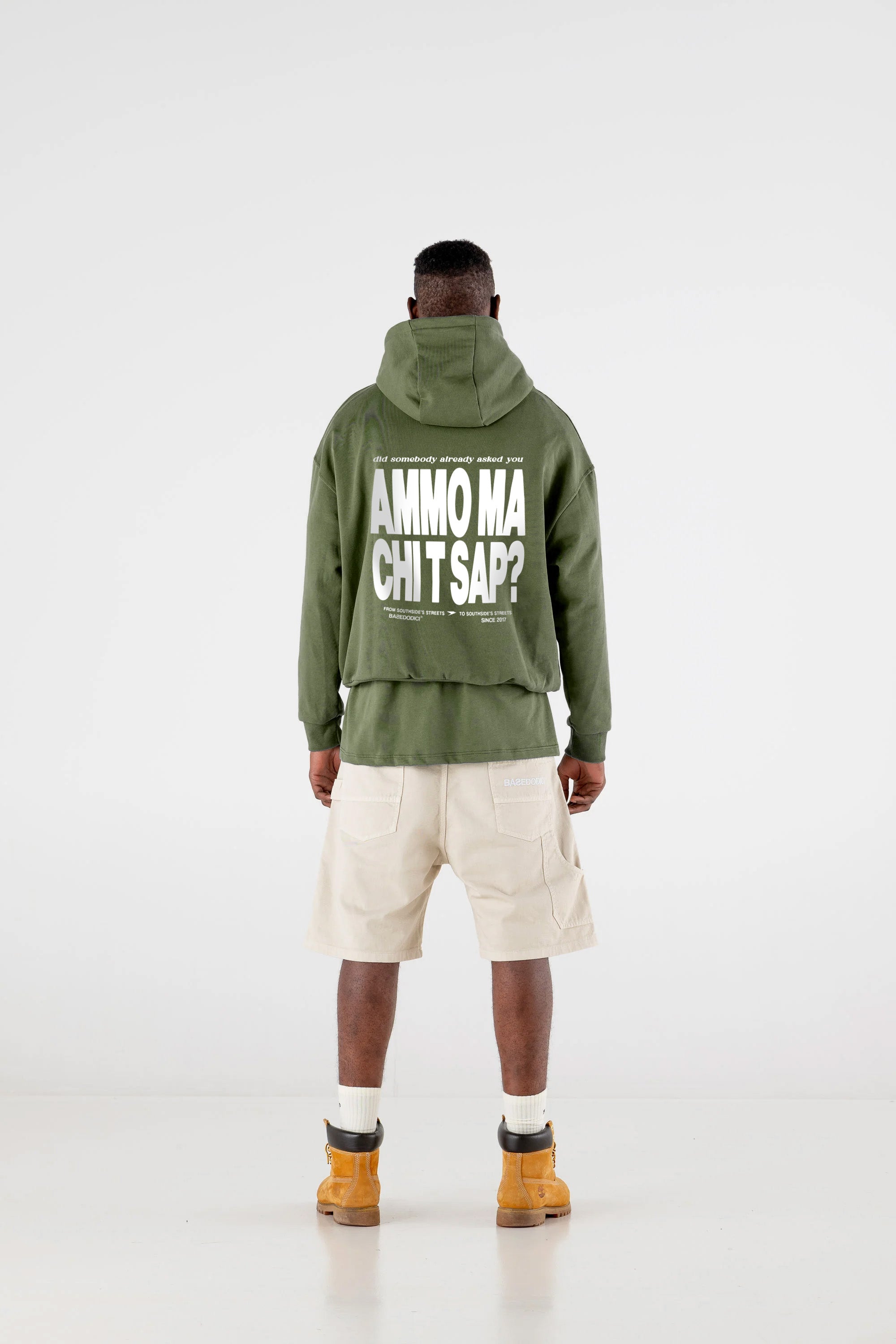 Hoodie "AMMO" CHI'T'SAP Military Green 