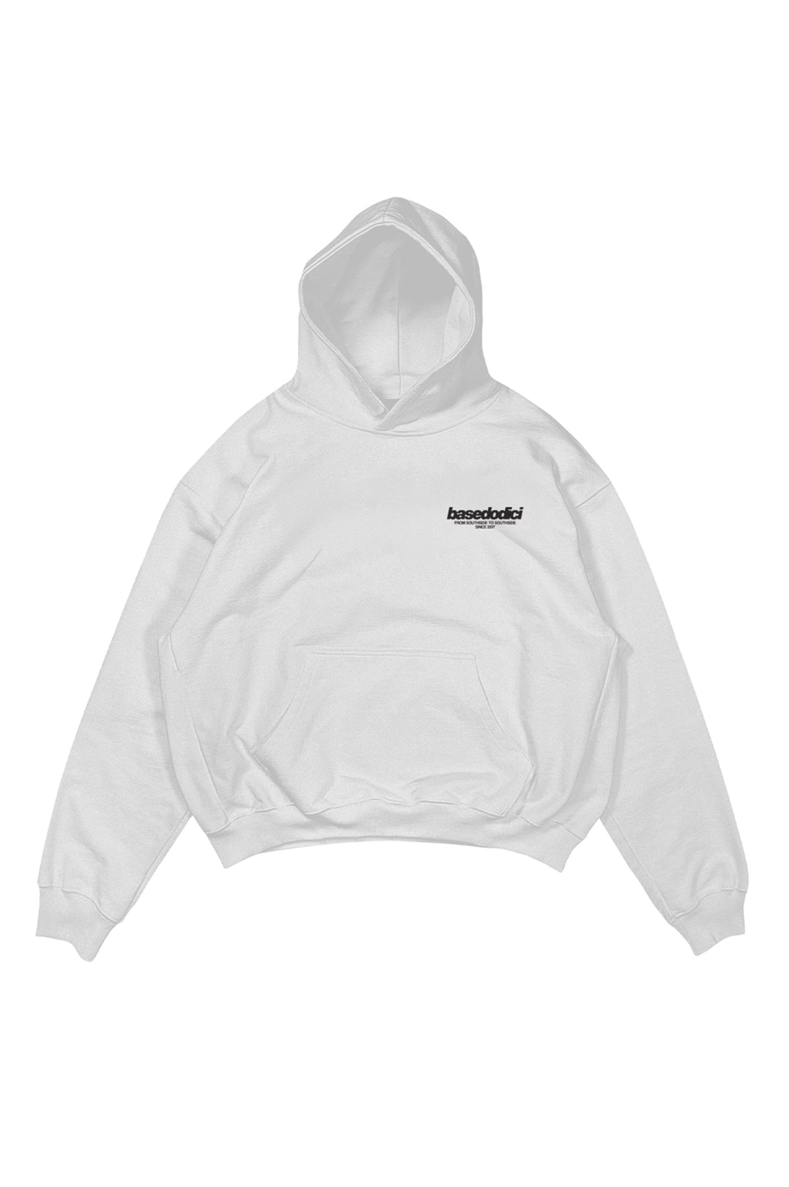 Hoodie “WISHYOUR” Girlfriend White