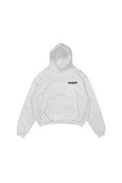 Hoodie “WISHYOUR” Boyfriend White