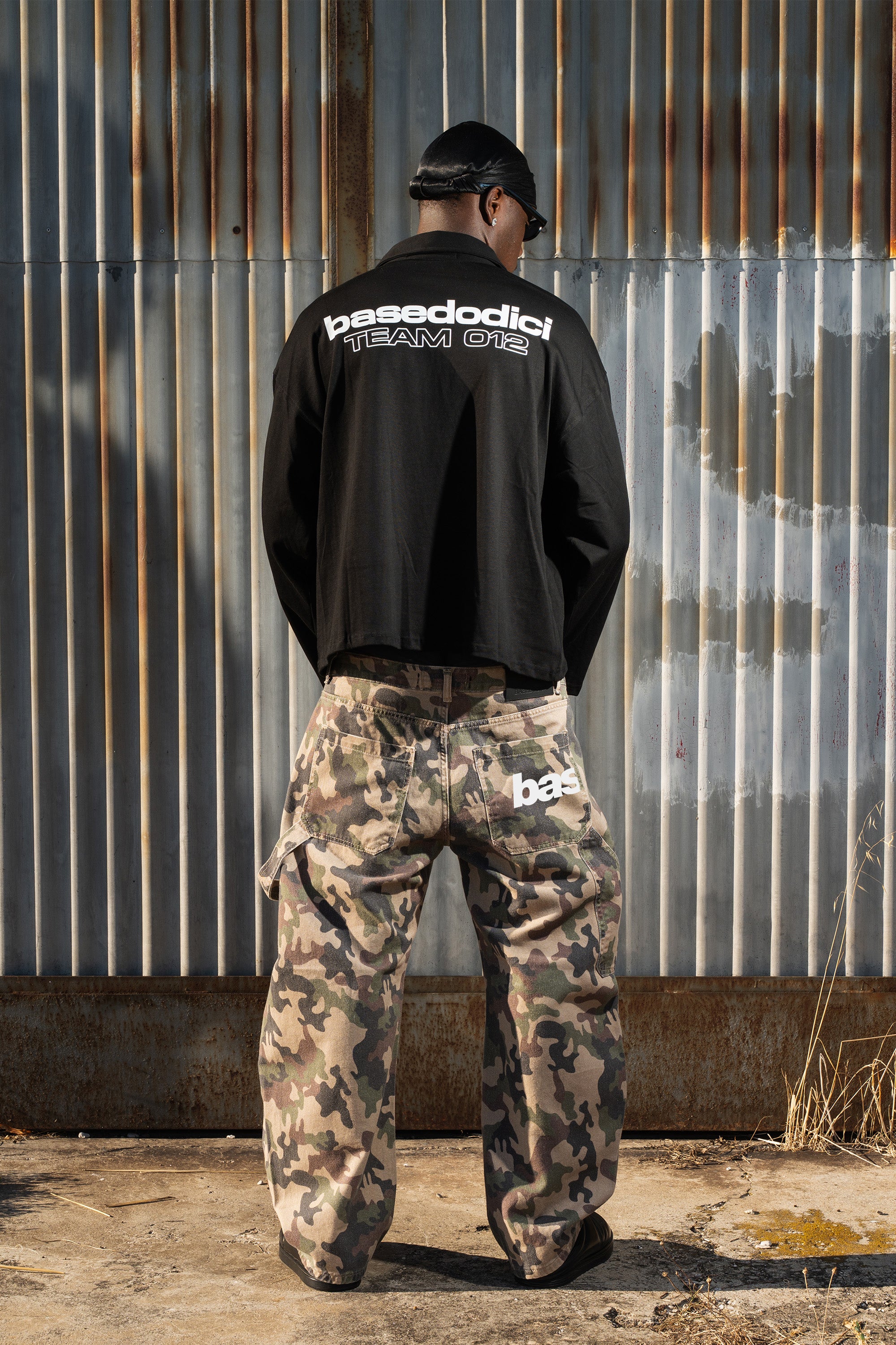 Work Pants "4PLAYERS" BAS Camo/White