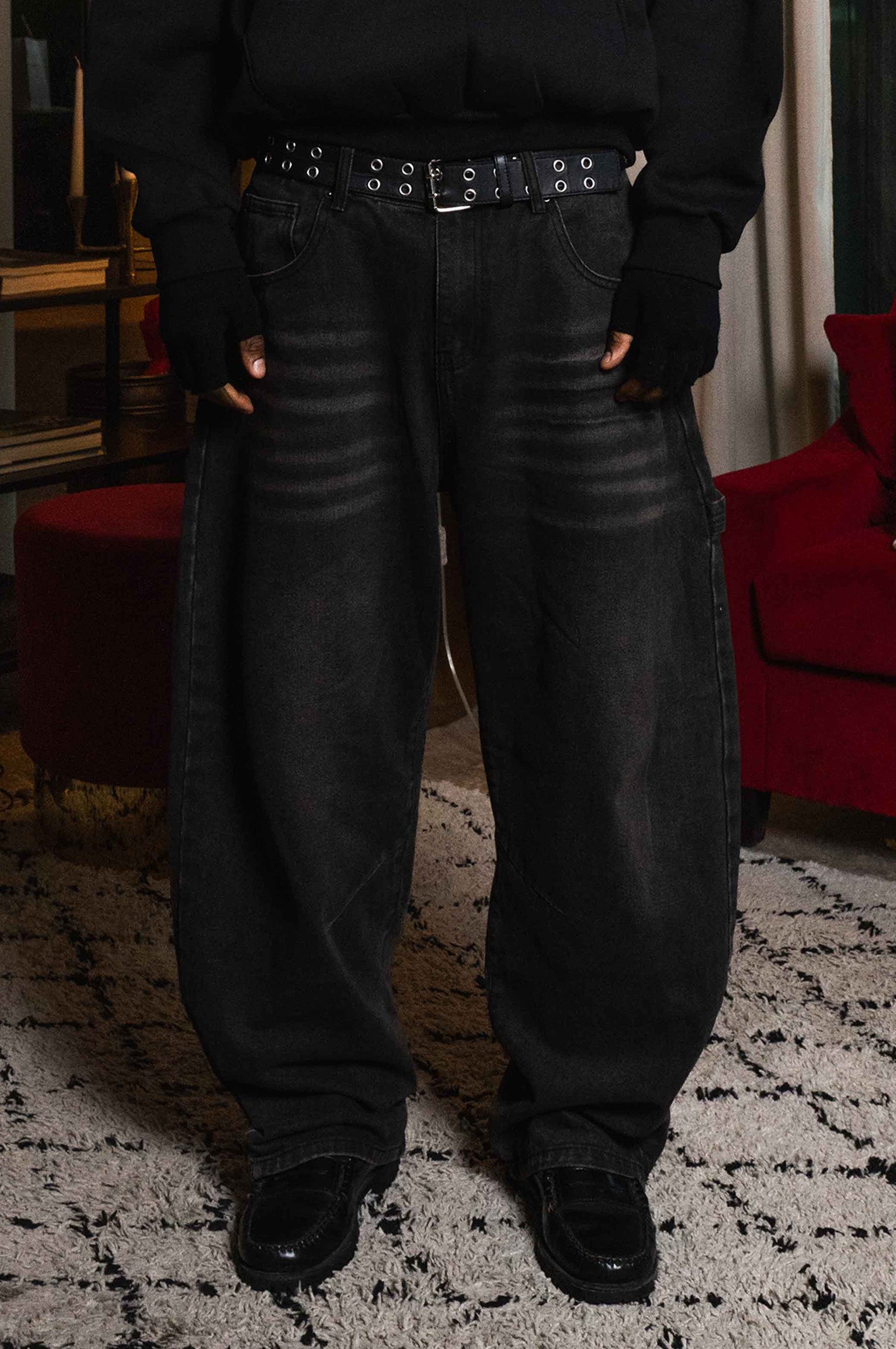 Work Denim “WORLD TOUR” Black Raw