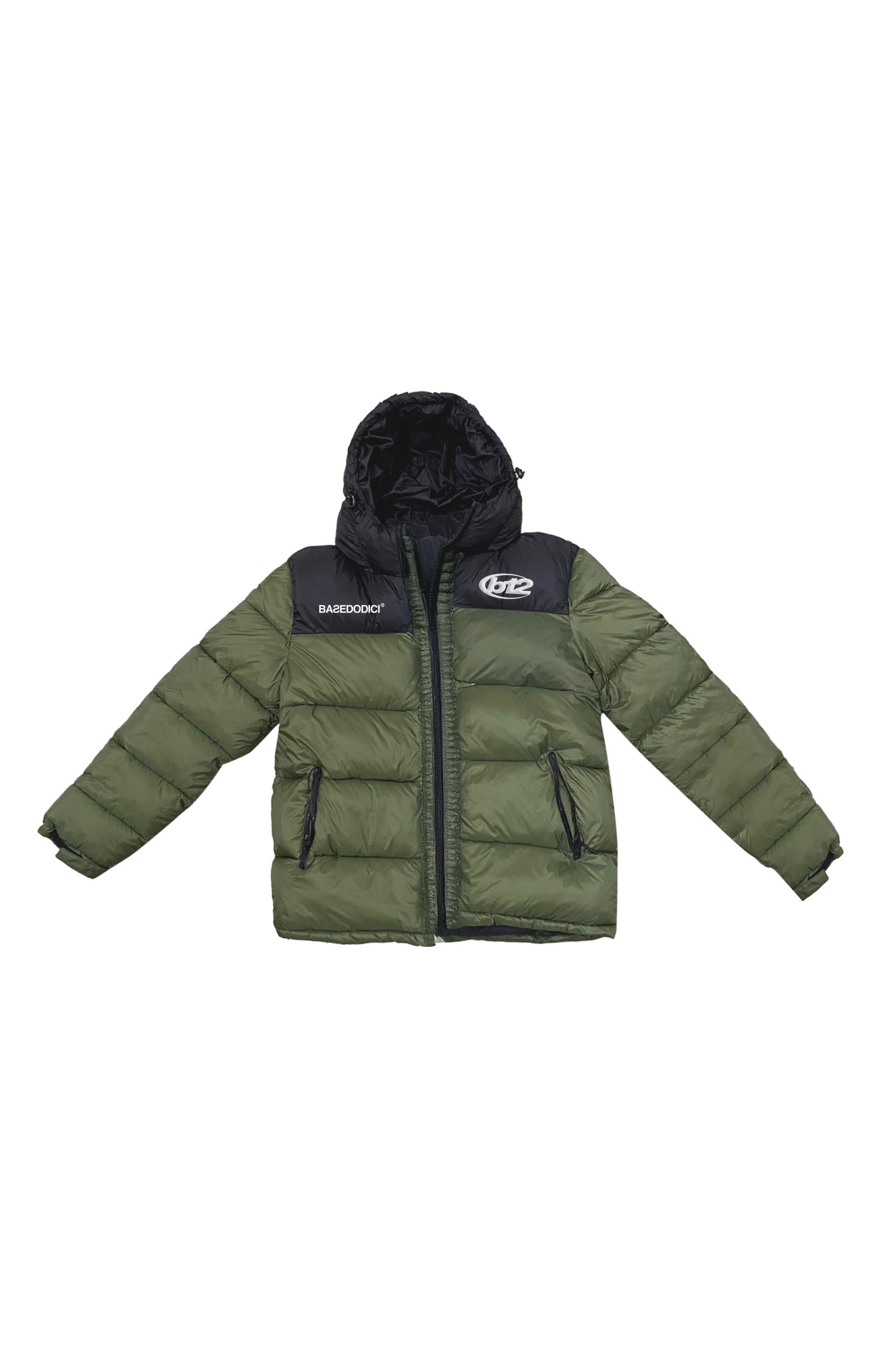 Puffy Jacket "2FAST" Green