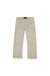 Work Denim Pants “RESORT” Cream