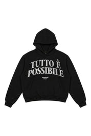 Hoodie "B12LAB" TuttoèPossibile Black/Glitter