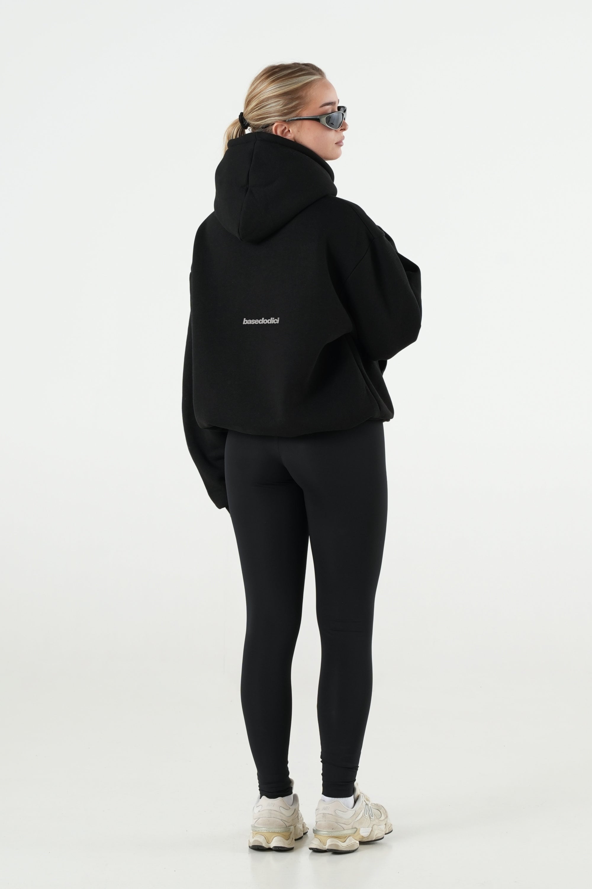 Hoodie "B12LAB" LoveBite Black