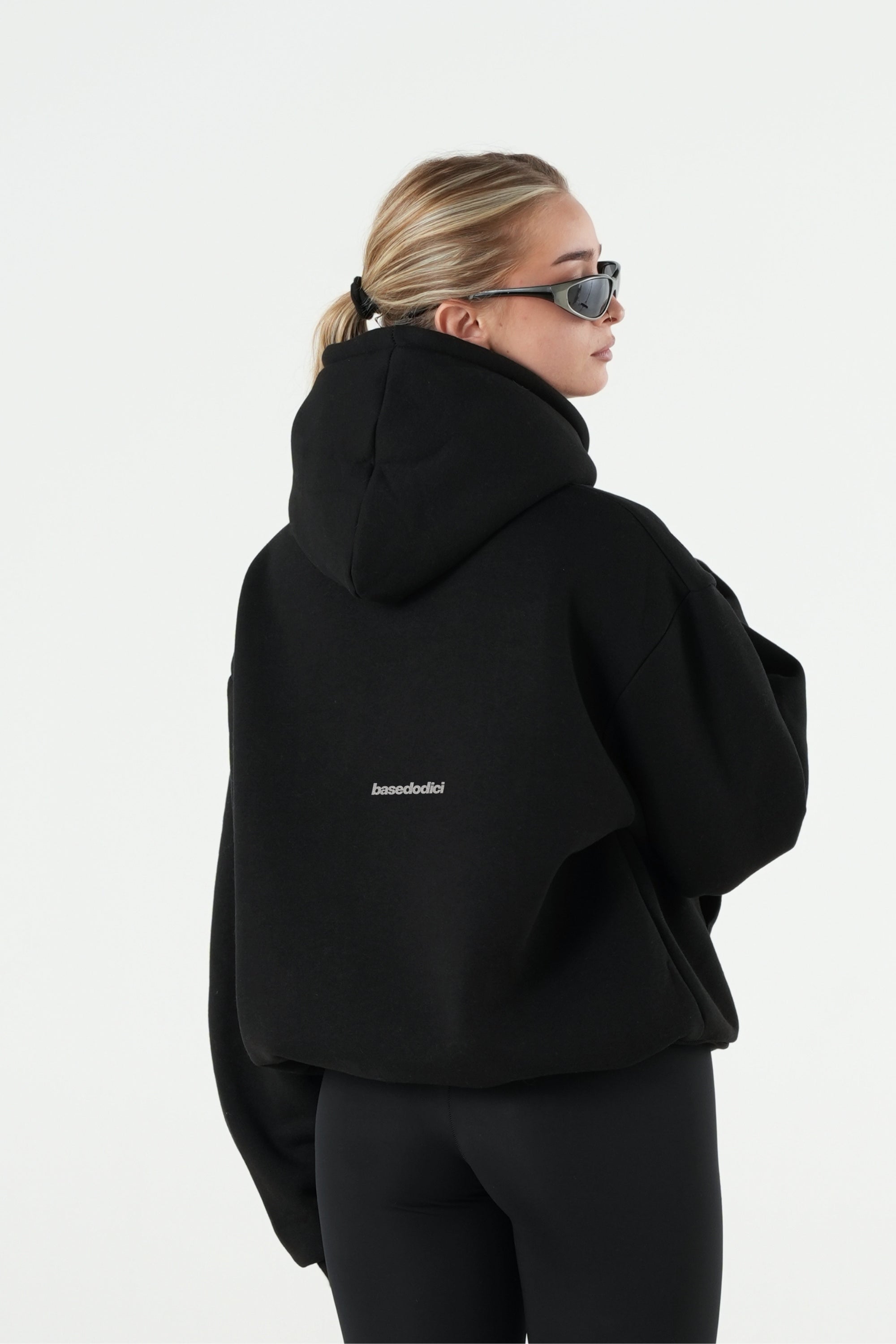 Hoodie "B12LAB" LoveBite Black