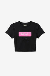 Baby Tee "DIVA" Click Black - BASEDODICI®