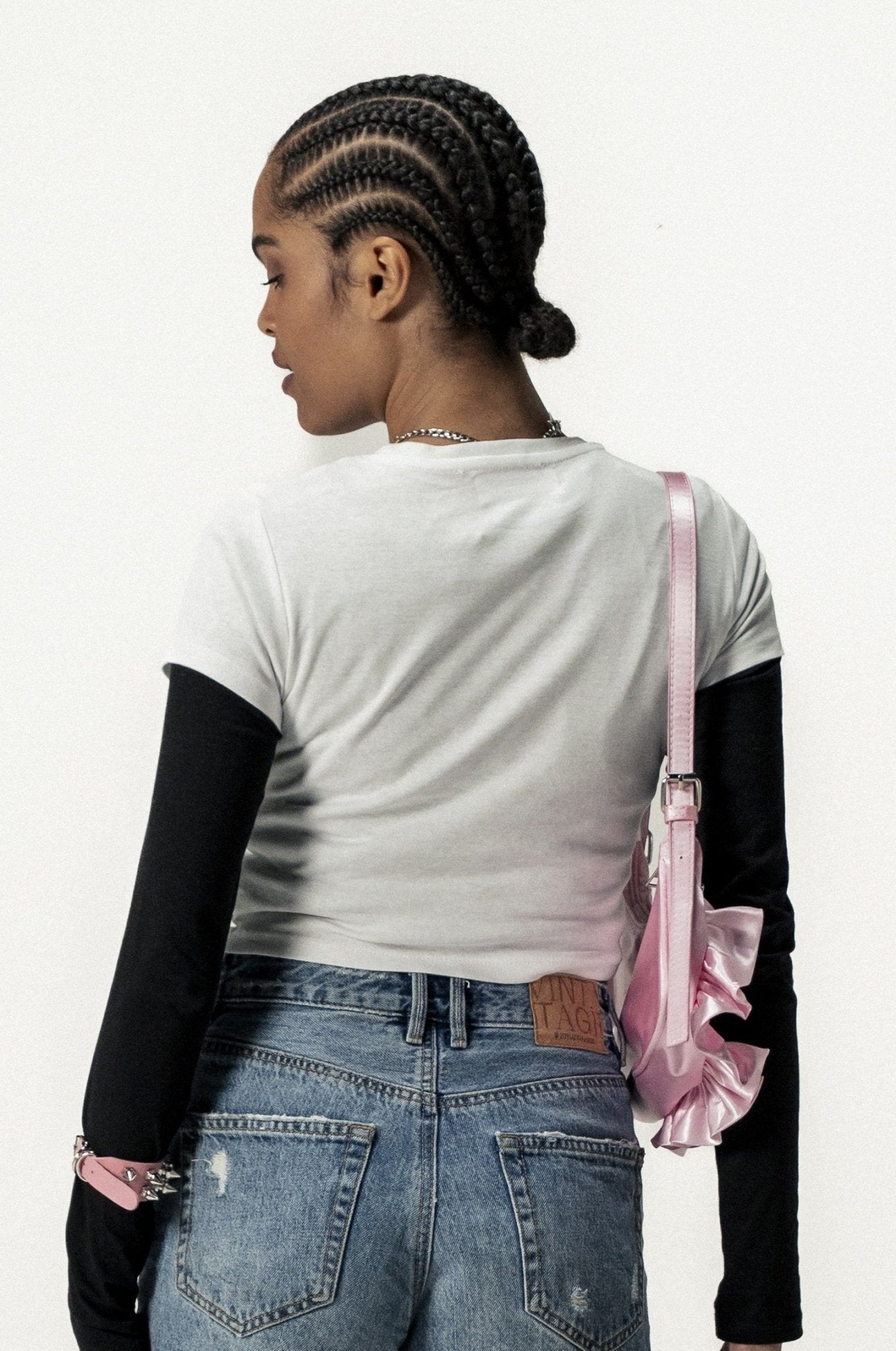 Baby Tee "DIVA" Click White - BASEDODICI®