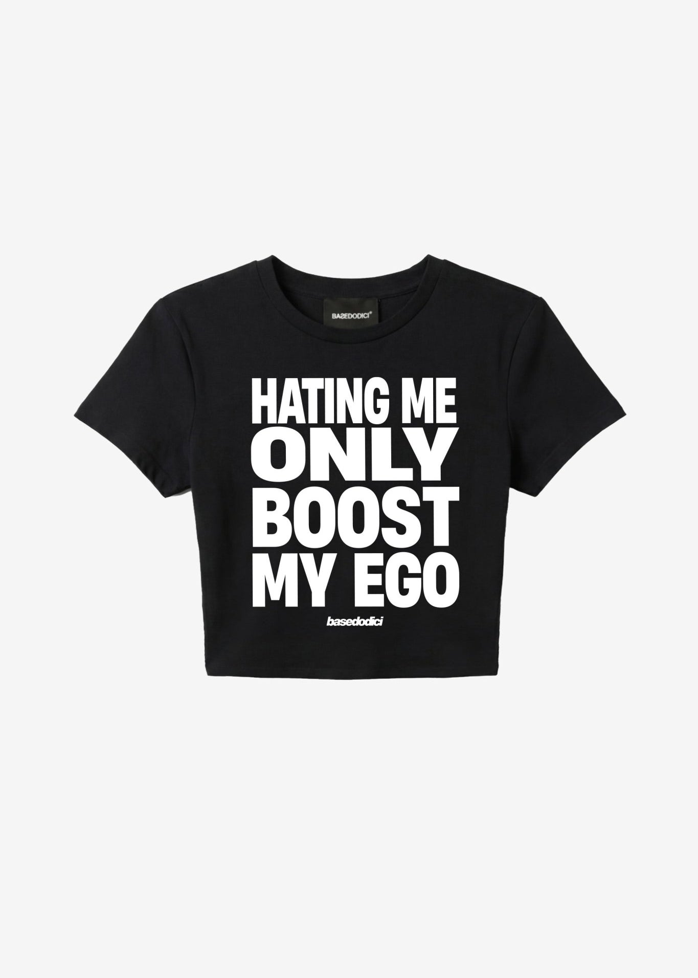 Baby Tee "DIVA" MyEgo Black - BASEDODICI®