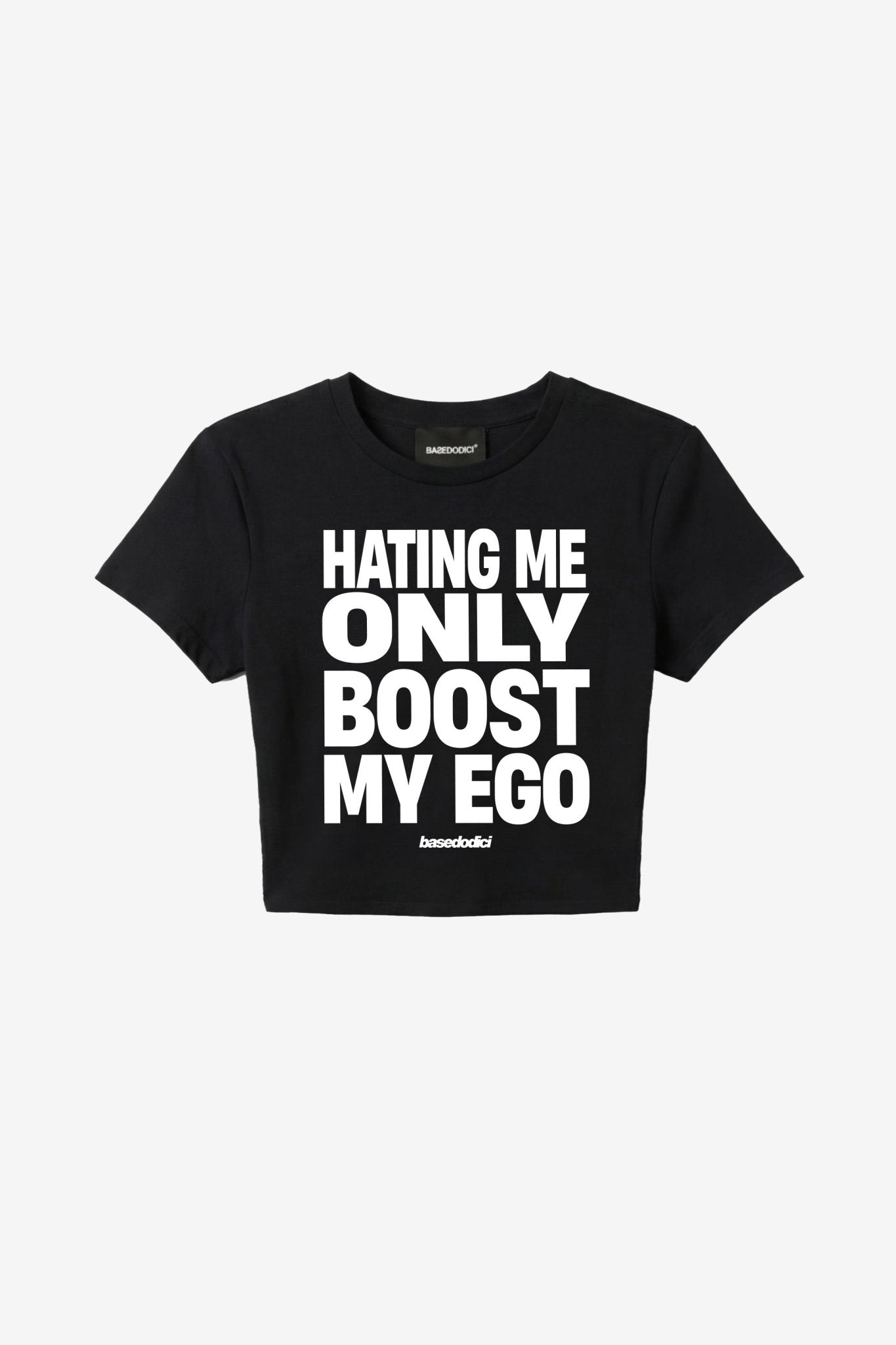 Baby Tee "DIVA" MyEgo Black - BASEDODICI®