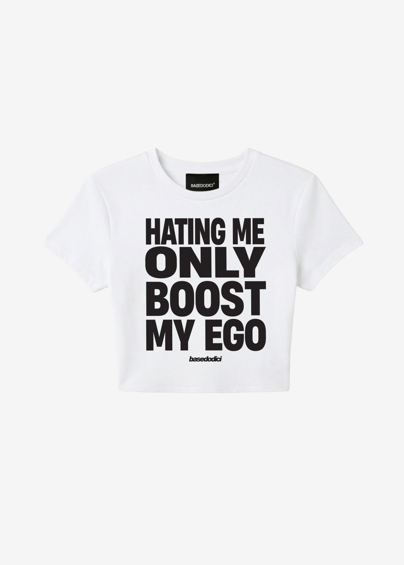 Baby Tee "DIVA" MyEgo White - BASEDODICI®