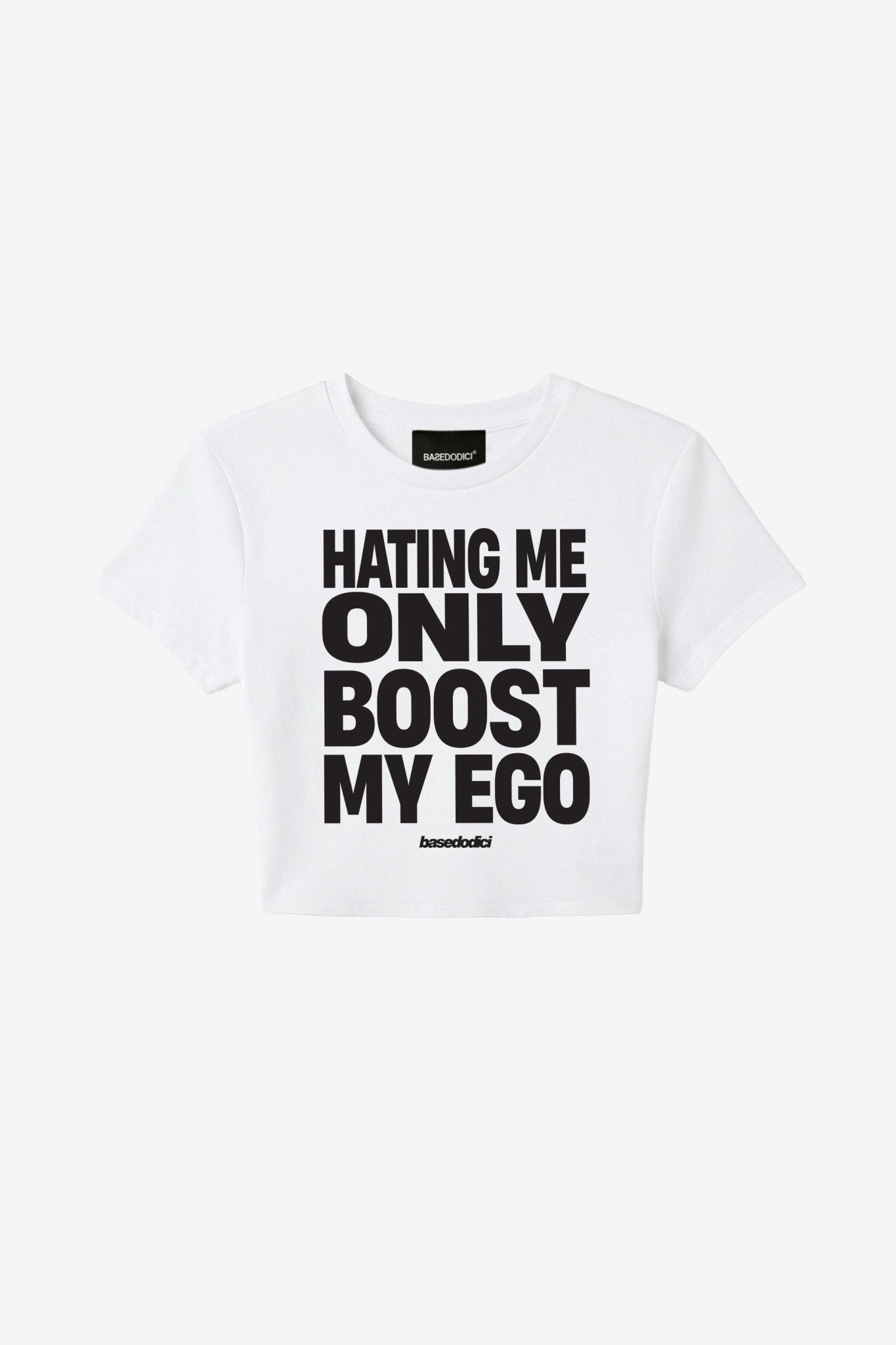 Baby Tee "DIVA" MyEgo White - BASEDODICI®