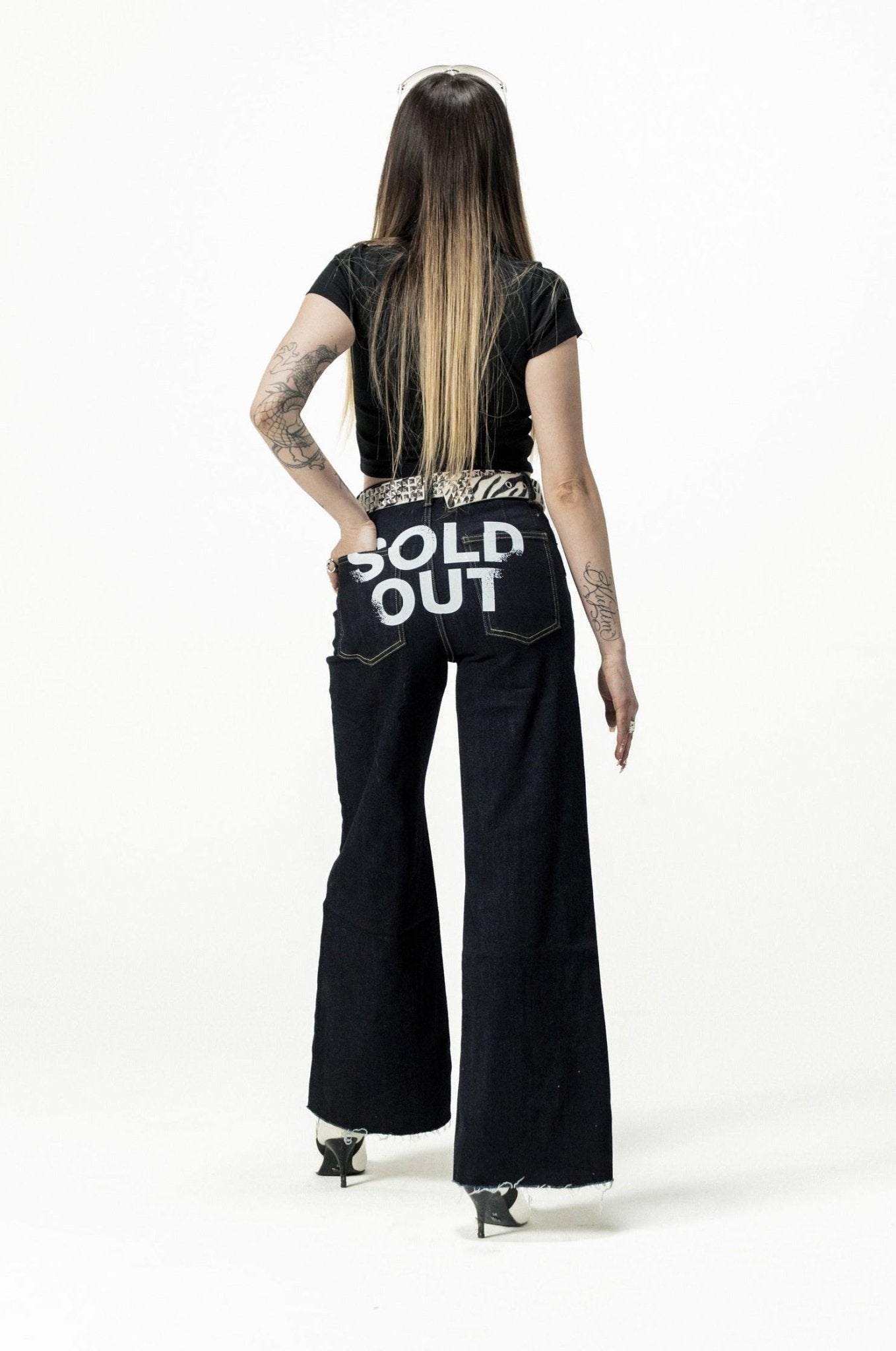 Baby Tee "DIVA" WhoAreYou Black - BASEDODICI®