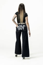 Baby Tee "DIVA" WhoAreYou Black - BASEDODICI®