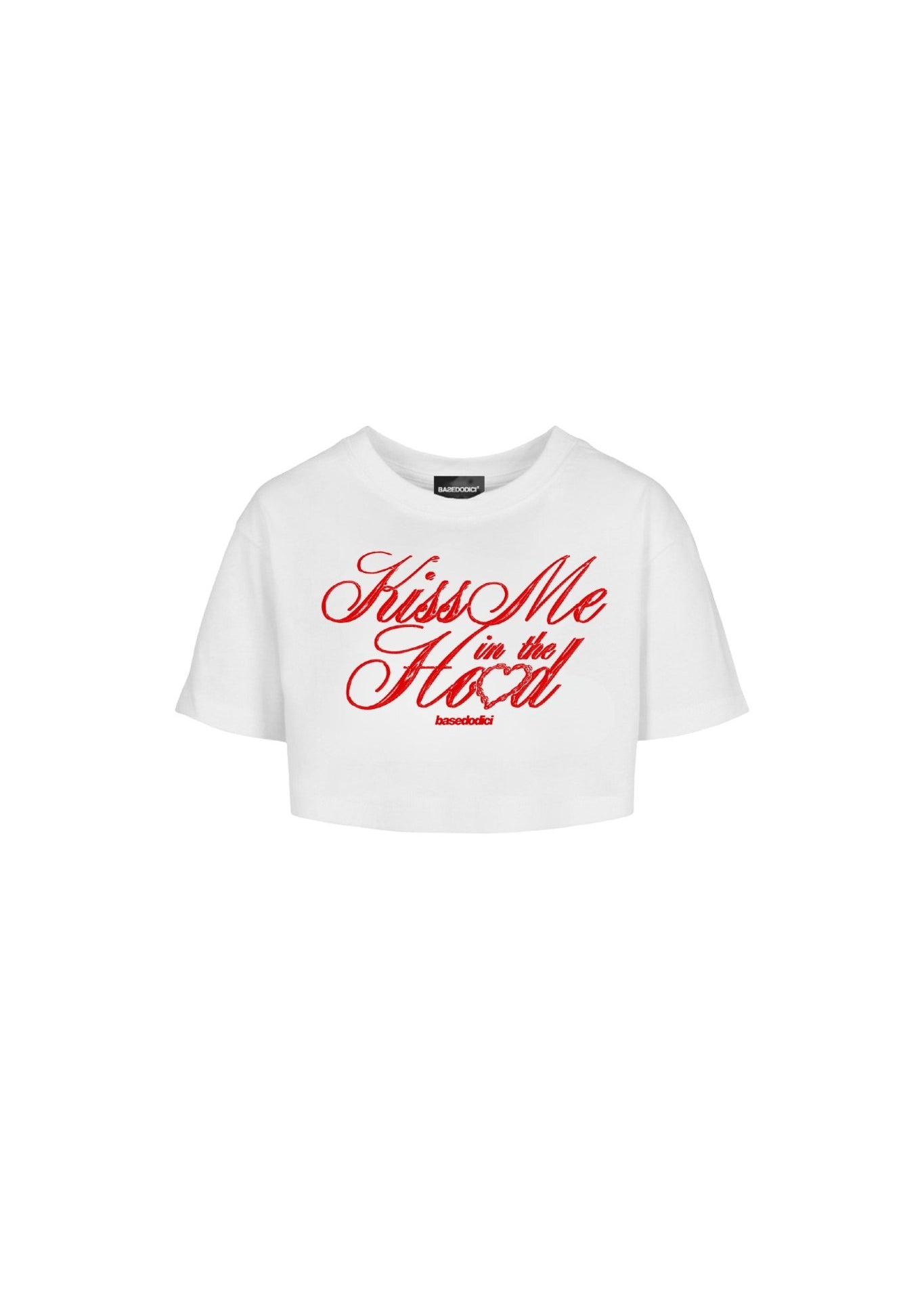 Baby Tee “FLASHCAPSULE” KISSME White - BASEDODICI®