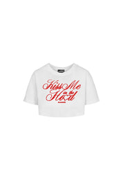 Baby Tee “FLASHCAPSULE” KISSME White - BASEDODICI®
