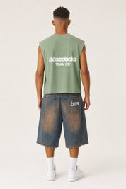 Tank "TEAM012" BackLogo Green