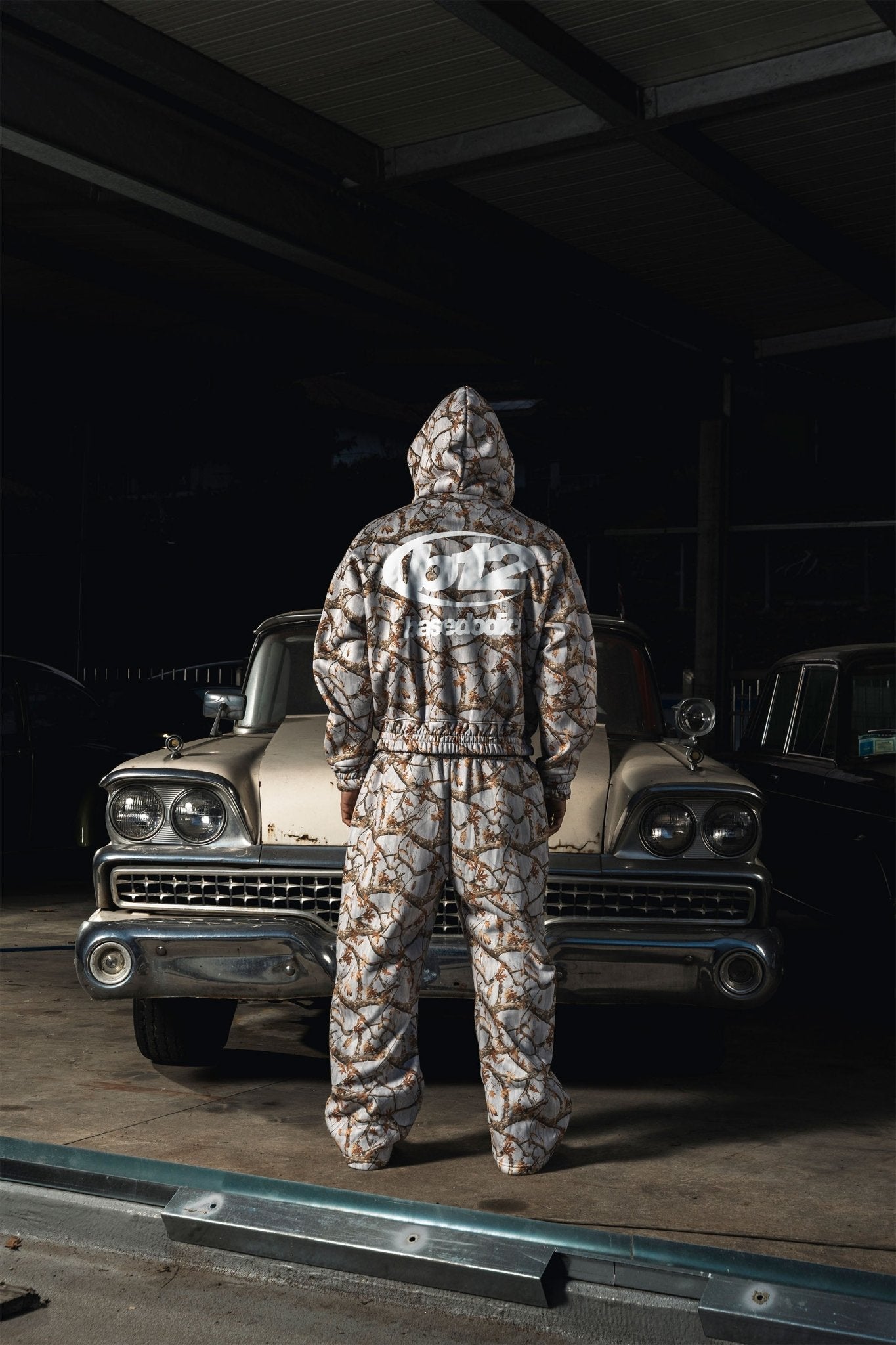 Balaclava Full Zip "DETROIT" Forest Grey - BASEDODICI®