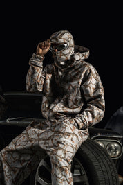 Balaclava Full Zip "DETROIT" Forest Grey - BASEDODICI®