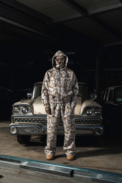 Balaclava Full Zip "DETROIT" Forest Grey - BASEDODICI®