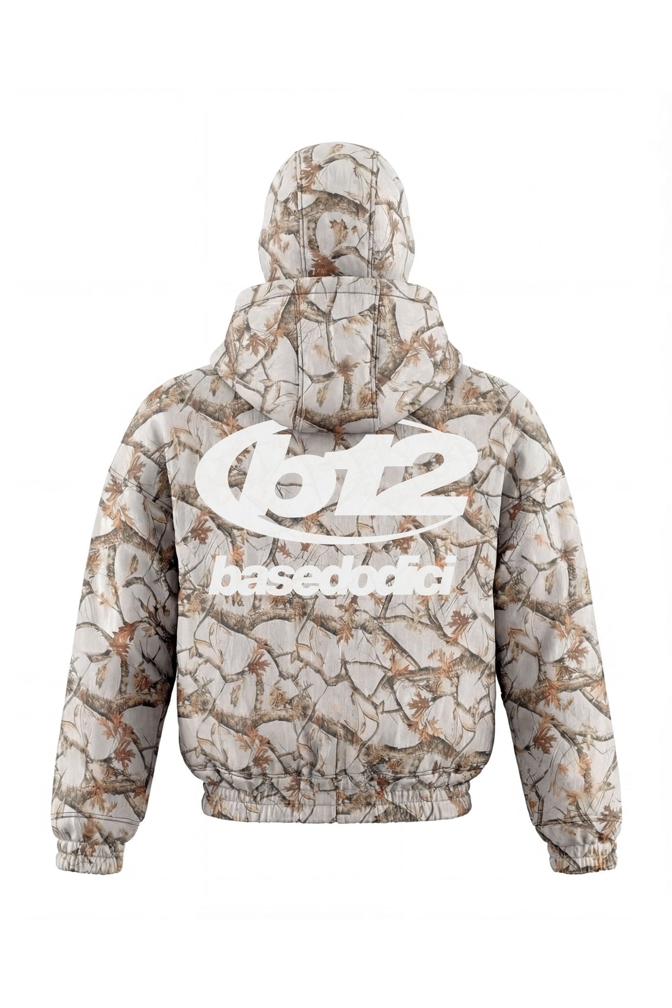 Balaclava Full Zip "DETROIT" Forest Grey - BASEDODICI®