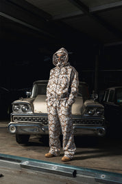 Balaclava Full Zip "DETROIT" Forest Grey - BASEDODICI®