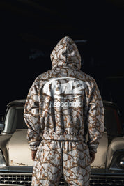 Balaclava Full Zip "DETROIT" Forest Grey - BASEDODICI®
